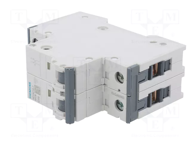 SIEMENS 5SY6210-7 Interruptor magnetotérmico 10A 2 polos 6kA