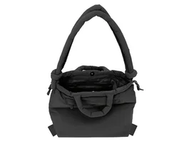 Safta Bolso Mochila Moos Cápsula Acolchado Negro