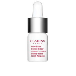 Clarins Concentrado Luminosidad Beauté Éclair - Tratamiento Facial Hidratante Efecto Flash con Vitamina C, Dosificador 8 ml