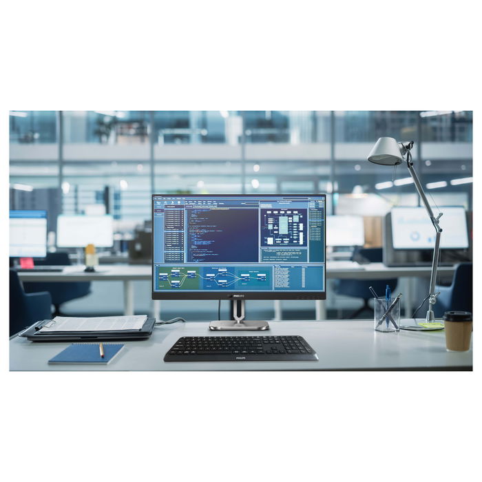 Philips Monitor 27B2U6903 27" 4K UHD IPS USB-C Thunderbolt 100W Negro Antracita