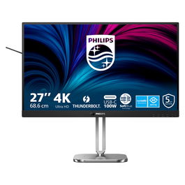 Philips Monitor 27B2U6903 27" 4K UHD IPS USB-C Thunderbolt 100W Negro Antracita