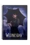 Lluvia Libreta Espiral Efecto 3D A4 Wednesday