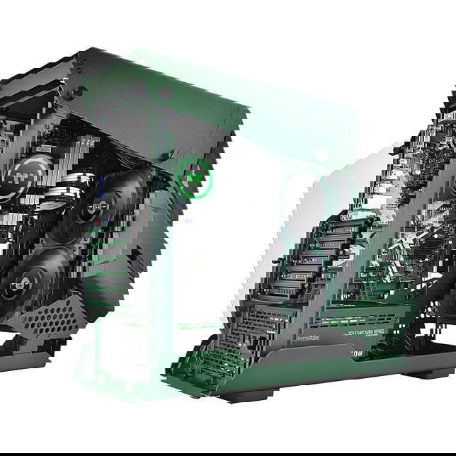 Thermaltake CL-W319-PL12RG-A Refrigeración Líquida TOUGHLIQUID 240 ARGB Sync Racing Green 12cm para Procesador