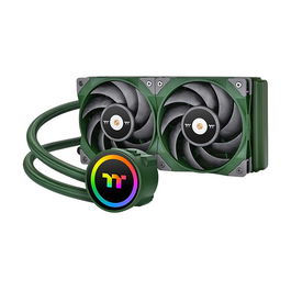 Thermaltake CL-W319-PL12RG-A Refrigeración Líquida TOUGHLIQUID 240 ARGB Sync Racing Green 12cm para Procesador