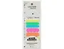 Carchivo Ingeniox Bloc de notas adhesivas irregular colores neón, 180 notas adhesivas 255x75 mm