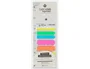 Carchivo Ingeniox Bloc de notas adhesivas irregular colores neón, 180 notas adhesivas 255x75 mm
