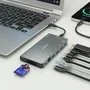 Aisens USB-C Dock 8 en 1 ASUC-8P015-GR Gris