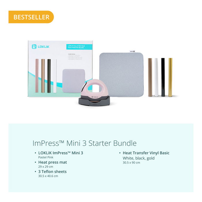 LOKLiK Europe ImPress™ Mini 3 - Pastellrosa LOKLiK Europe ImPress™ Mini 3 - Pastellrosa