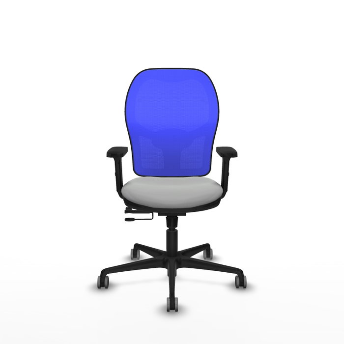 PIQUERAS Y CRESPO Silla de oficina Jorquera Gris claro y Azul