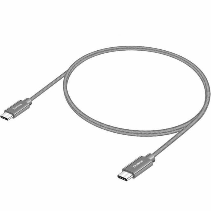 Yenkee Cable USB-C de 1 m - YCU C101 SR Yenkee Cable USB-C de 1 m - YCU C101 SR