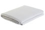DKD Home Decor Colcha de Poliéster con Bordado Floral Blanco