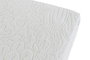 DKD Home Decor Colcha de Poliéster con Bordado Floral Blanco
