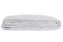 DKD Home Decor Colcha de Poliéster con Bordado Floral Blanco