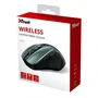 Trust Ratón Nito Inalámbrico 6 Botones, 800-2200 DPI, Diseño Ergonómico, Negro