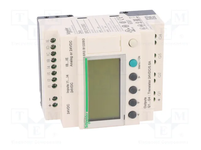 SCHNEIDER ELECTRIC Zelio Logic SR2B122BD Relé Programable Compacto SCHNEIDER ELECTRIC Zelio Logic SR2B122BD Relé Programable Compacto