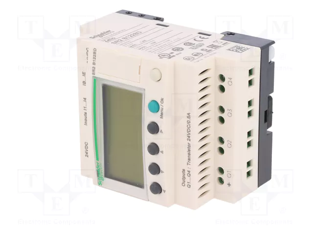 SCHNEIDER ELECTRIC Zelio Logic SR2B122BD Relé Programable Compacto SCHNEIDER ELECTRIC Zelio Logic SR2B122BD Relé Programable Compacto