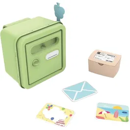 Smoby Buzón adaptado para casas Smoby, Fabricado en Francia, Material reciclado con 4 accesorios, A partir de 2 años - SMO3032168109292