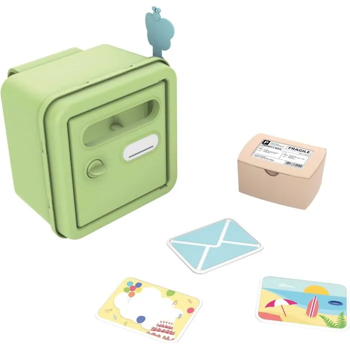 Smoby Buzón adaptado para casas Smoby, Fabricado en Francia, Material reciclado con 4 accesorios, A partir de 2 años - SMO3032168109292 Smoby Buzón adaptado para casas Smoby, Fabricado en Francia, Material reciclado con 4 accesorios, A partir de 2 años - SMO3032168109292