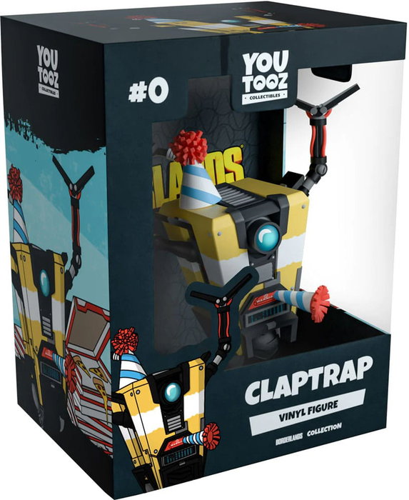Borderlands Figura Vinyl Claptrap 12 cm
