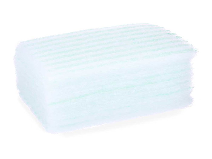 Berilo Set 10 Esponjas Jabonosas 20x12cm Blanco y Azul (Set de 12) Berilo Set 10 Esponjas Jabonosas 20x12cm Blanco y Azul (Set de 12)