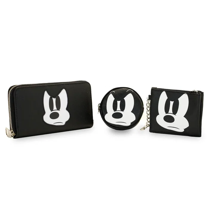 Disney Mickey Mouse Pack Billetero + Monederos Angry Negro Disney Mickey Mouse Pack Billetero + Monederos Angry Negro