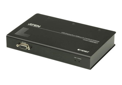 ATEN Extensor KVM USB DisplayPort HDBaseT 2.0 (4K 60Hz hasta 150m) con 4 puertos USB 2.0 - Modelo CE920-ATA-G