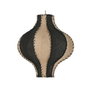 DKD Home Decor Lámpara de Techo de Yute y Hierro Bicolor Natural 50x50x54 cm