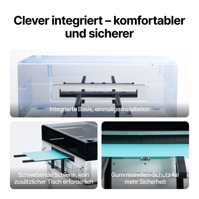 xTool Intelligent Conveyor Feeder para P3 en Blanco / Gris