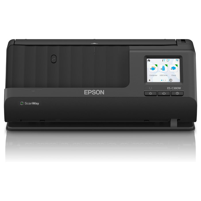 Epson WorkForce ES-C380W Escáner A4 con ADF Negro