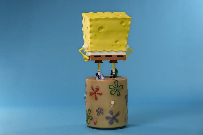 Bob Esponja Estatua tamaño real Bob Esponja 120 cm