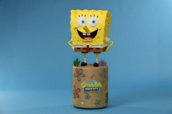 Bob Esponja Estatua tamaño real Bob Esponja 120 cm