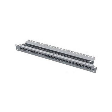 Easylan CKVPL0101E Panel de parches de 24 puertos RJ-45, 1U, Gris Easylan CKVPL0101E Panel de parches de 24 puertos RJ-45, 1U, Gris