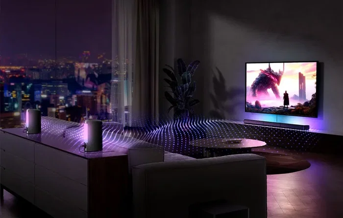 Ultimea Apollo S70 Ultra Barra de Sonido 7.1 Canales HDMI USB Bluetooth