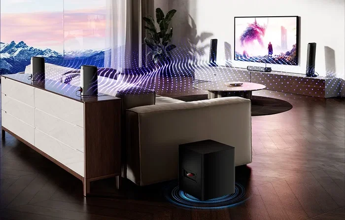 Ultimea Apollo S70 Ultra Barra de Sonido 7.1 Canales HDMI USB Bluetooth