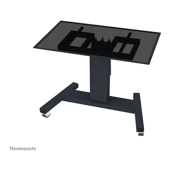 Newstar PLASMA-M2550TBLACK Carro para TV Motorizado, Pared o Techo 42-85 pulgadas, Función Inclinación, Negro, Acero, 150 kg, Soporte VESA 400x400
