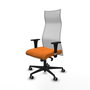 PIQUERAS Y CRESPO Sillón Albacete Naranja y Blanco