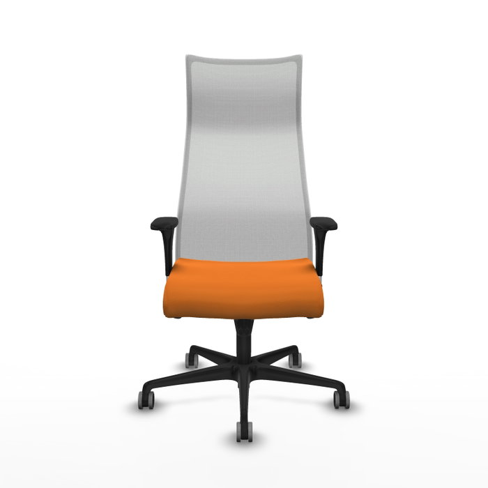 PIQUERAS Y CRESPO Sillón Albacete Naranja y Blanco