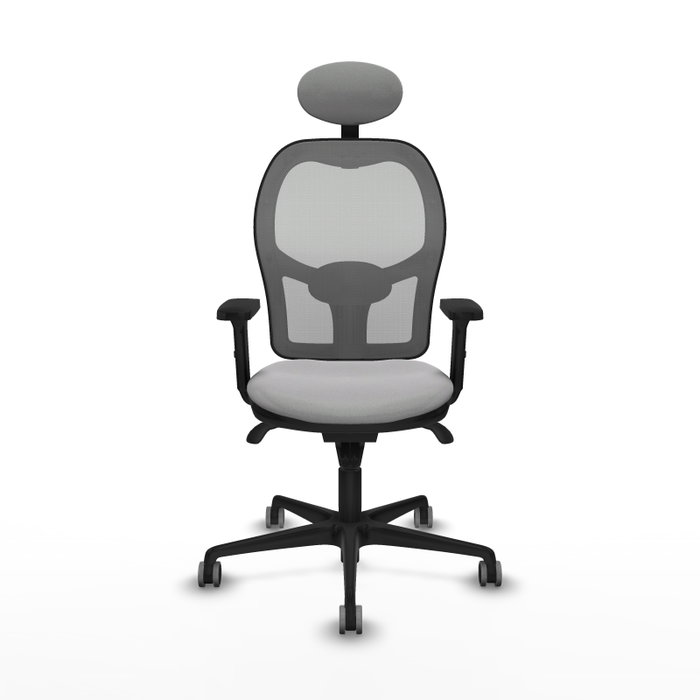 PIQUERAS Y CRESPO Silla de oficina Jorquera Gris con mecanismo Sincro PIQUERAS Y CRESPO Silla de oficina Jorquera Gris con mecanismo Sincro
