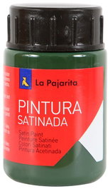 La Pajarita Pintura Témpera Escolar Satinada Verde Pino Bote 35 mL L-41