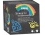 Kreul Set de 4 botes de pintura de tiza líquida Streety para asfalto de 120ml