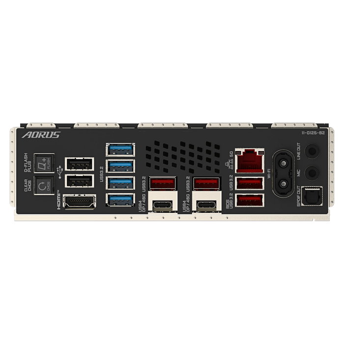 Gigabyte GA-X870E AORUS MASTER Placa Base ATX AM5, Chipset AMD X870, Wi-Fi 7, LAN 5GbE, USB4, 4x M.2, 16+2+2 Fases VRM, DDR5 hasta 8600MHz, para Ryzen 7000/8000/9000 Series