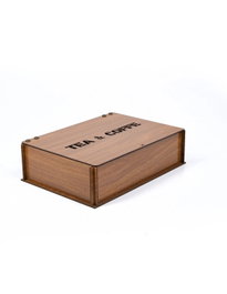 Hermia Organizador de Cocina d82, Organizador de Cocina de Madera Marrón, 32 x 22 x 8 cm
