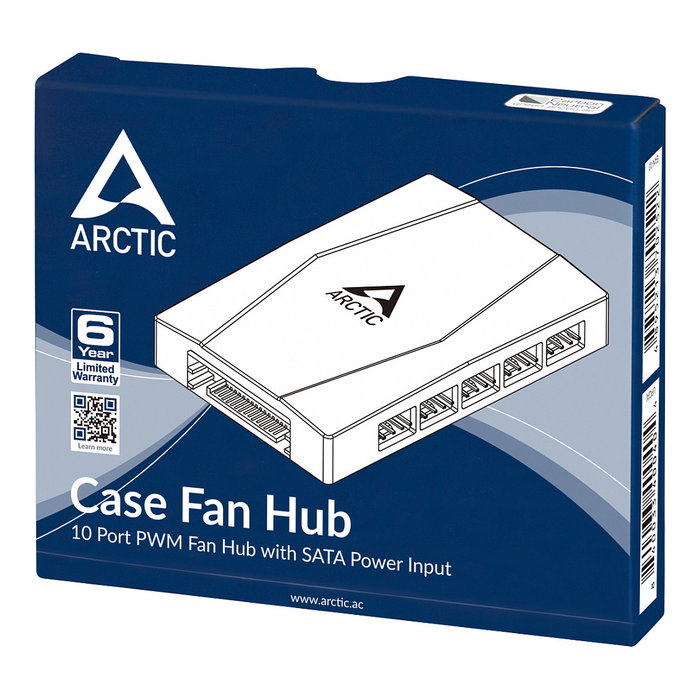 ARCTIC Case Fan Hub de 10 puertos PWM