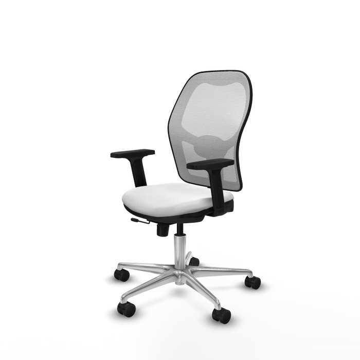 PIQUERAS Y CRESPO Silla de oficina Jorquera con mecanismo Sincro/Traslack en Blanco