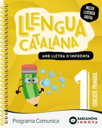 BARCANOVA, Comunica 1. Llengua catalana (lletra impremta) - BARCANOVA