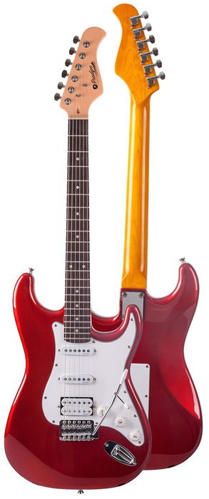 Guitarra Eléctrica Prodipe Serie St83-Ra Stratocaster Roja Guitarra Eléctrica Prodipe Serie St83-Ra Stratocaster Roja