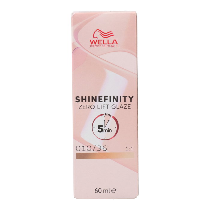 Wella Shinefinity Color 010.36 Coloración Semipermanente Ultrabrillante 60 ml Wella Shinefinity Color 010.36 Coloración Semipermanente Ultrabrillante 60 ml