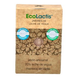Ecolactis Jabón Leche De Yegua 20% Y Manteca De Karité 100Gr Hidratante Regenerativo