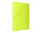 Liderpapel Carpeta Escaparate 30 Fundas DIN A4 Polipropileno Amarillo Fluor Opaco