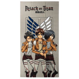 Attack on Titan Toalla Microfibra 70x140cm Polyester